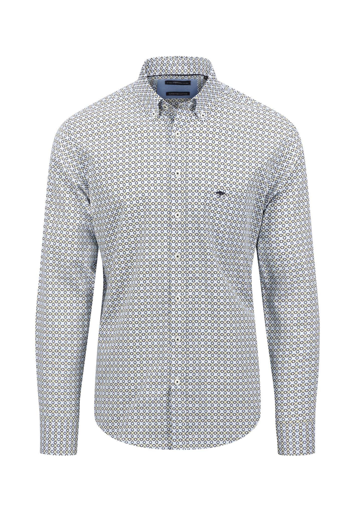 FYNCH-HATTON Hemdjacke, ohne Kapuze, mit Print Muster FYNCH-HATTON Hemdjacke, ohne Kapuze, mit Print Muster von FYNCH-HATTON