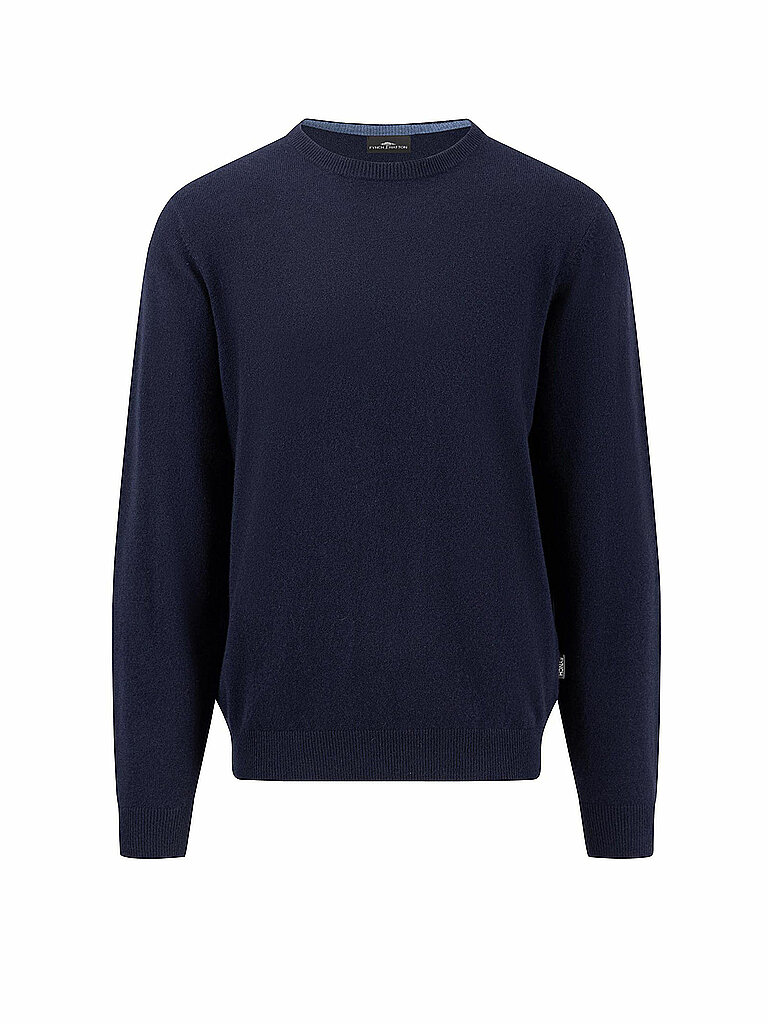 FYNCH HATTON Kaschmirpullover dunkelblau | 4XL von FYNCH HATTON