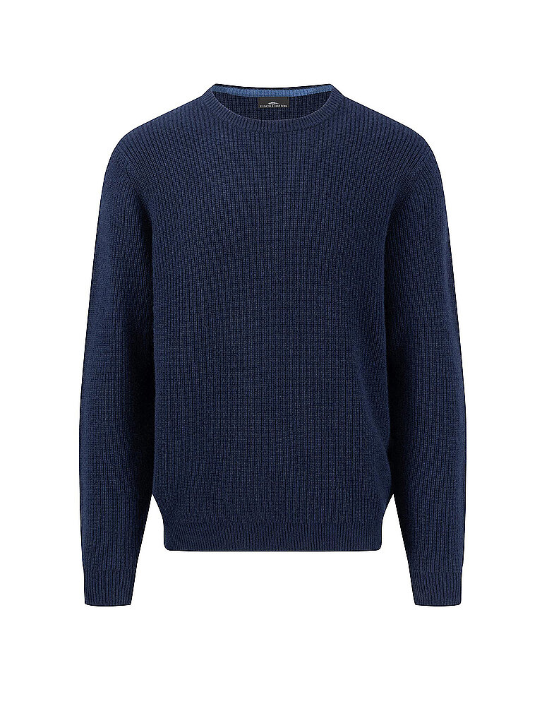 FYNCH HATTON Kaschmirpullover dunkelblau | L von FYNCH HATTON