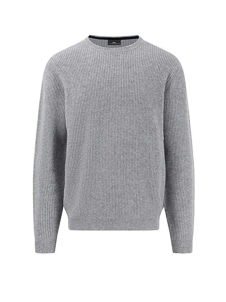 FYNCH HATTON Kaschmirpullover hellgrau | L von FYNCH HATTON