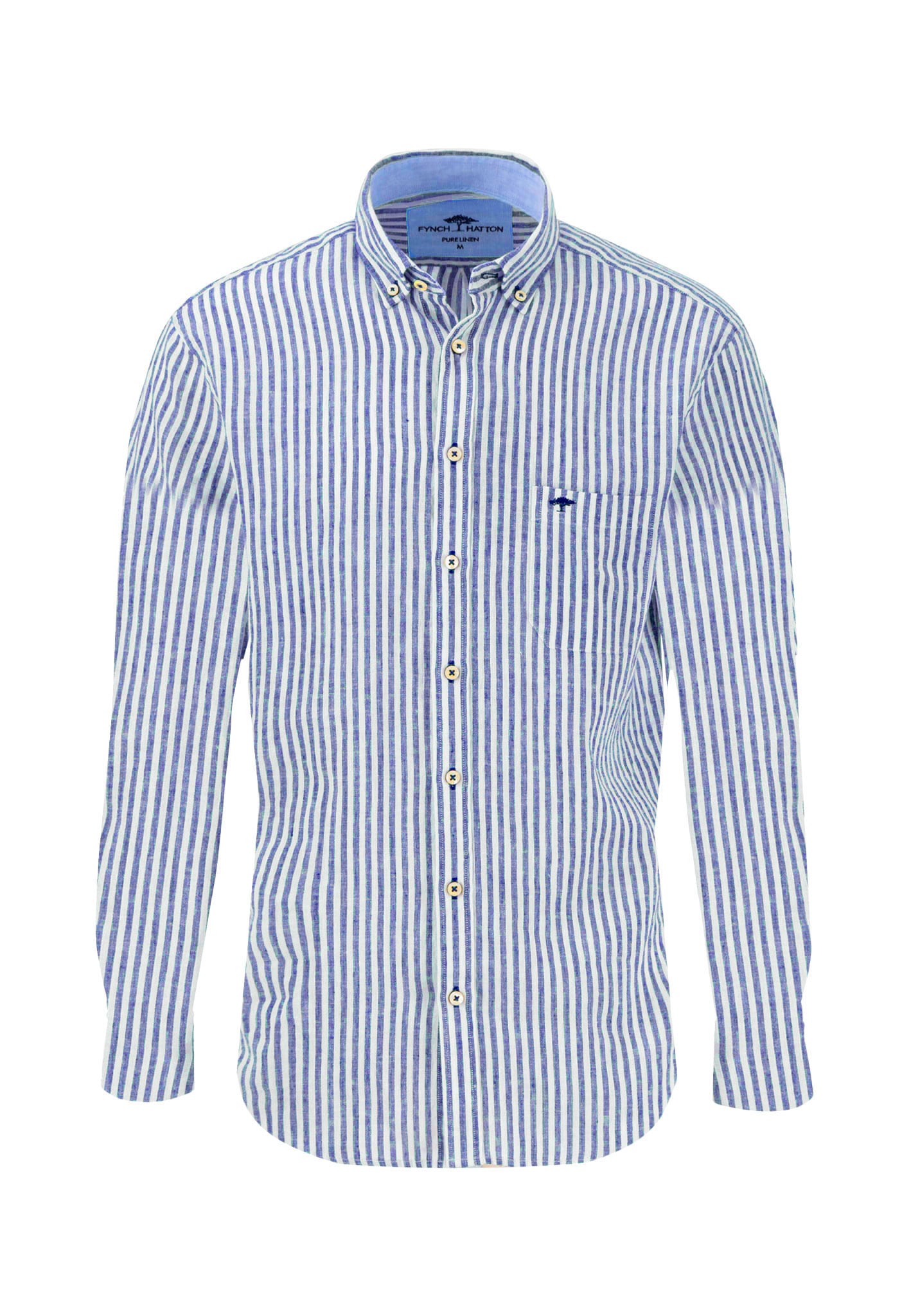 FYNCH-HATTON Langarmhemd, mit Button-down-Kragen und Brusttasche FYNCH-HATTON Langarmhemd, mit Button-down-Kragen und Brusttasche von FYNCH-HATTON