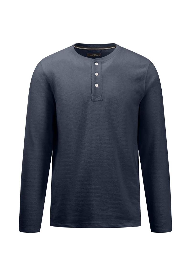 FYNCH-HATTON Langarmshirt, mit kurzer Knopfleiste von FYNCH-HATTON