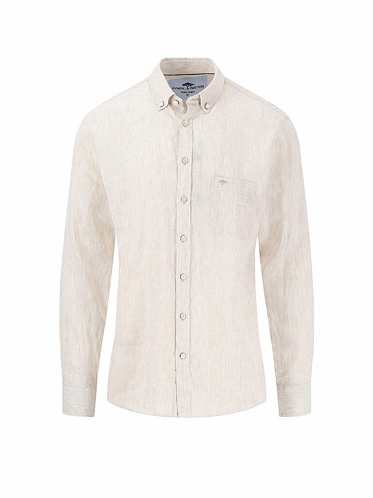 FYNCH HATTON Leinenhemd Casual Fit beige | XL FYNCH HATTON Leinenhemd Casual Fit beige | XL von FYNCH HATTON