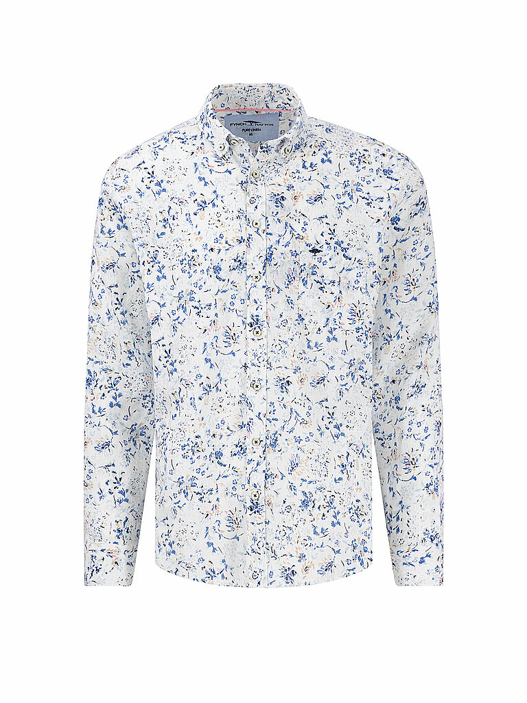 FYNCH HATTON Leinenhemd Casual Fit weiss | XXXL FYNCH HATTON Leinenhemd Casual Fit weiss | XXXL von FYNCH HATTON