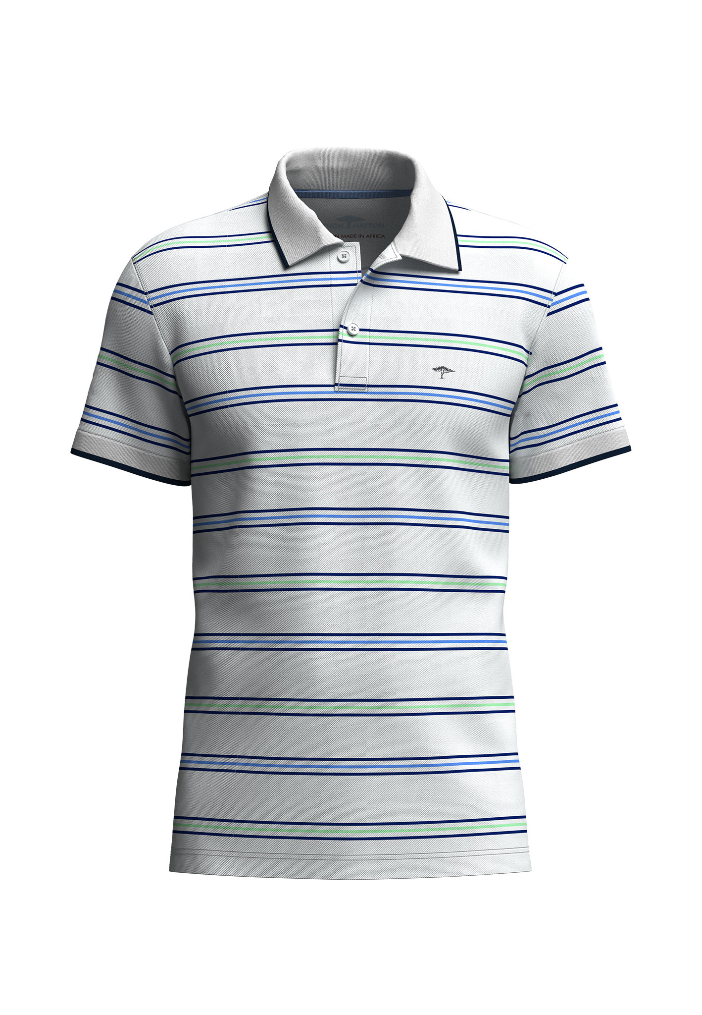 FYNCH-HATTON Poloshirt, gestreift, mit Logo-stickerei FYNCH-HATTON Poloshirt, gestreift, mit Logo-stickerei von FYNCH-HATTON