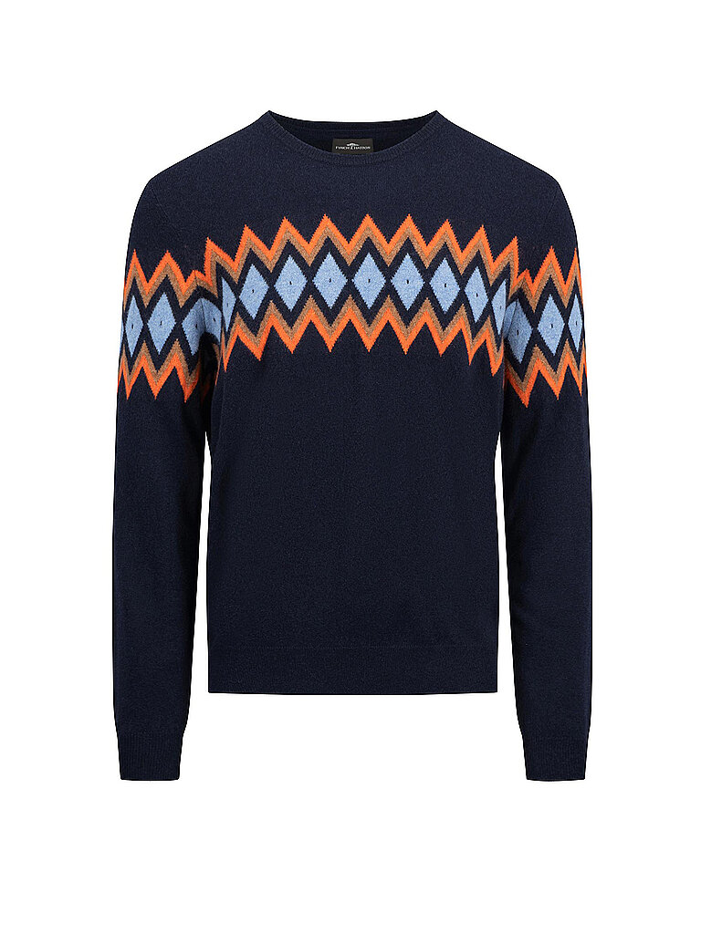 FYNCH HATTON Pullover dunkelblau | L von FYNCH HATTON