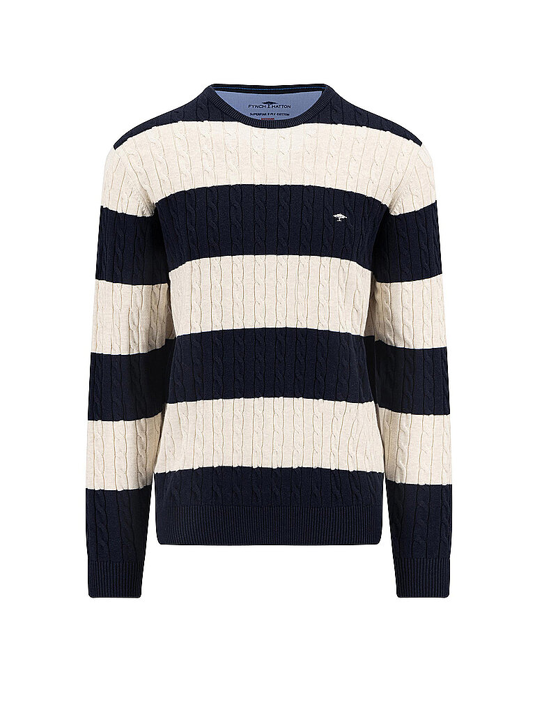 FYNCH HATTON Pullover  dunkelblau | L von FYNCH HATTON