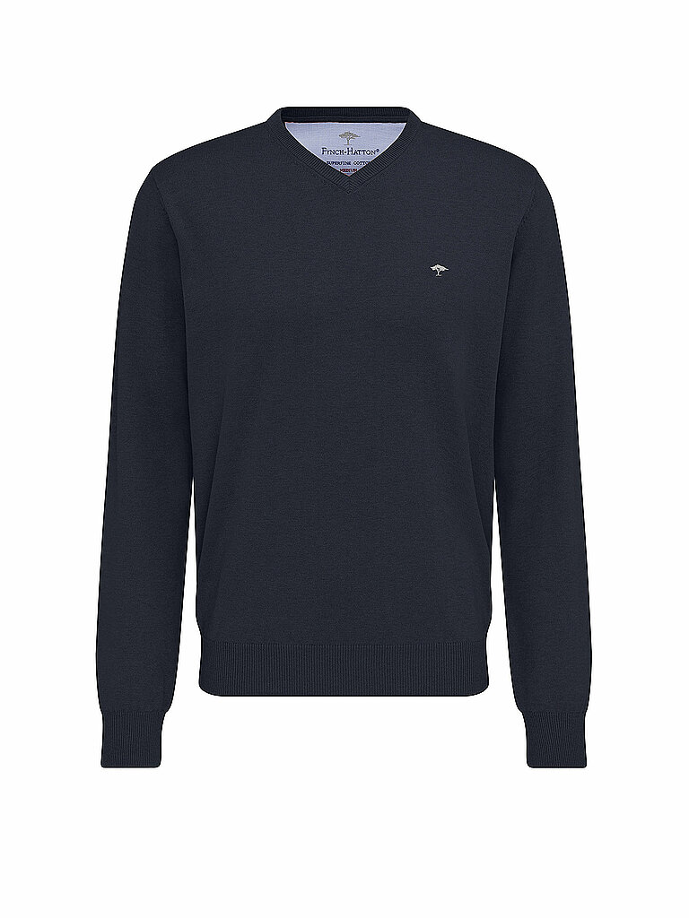 FYNCH HATTON Pullover  dunkelblau | XXXL von FYNCH HATTON