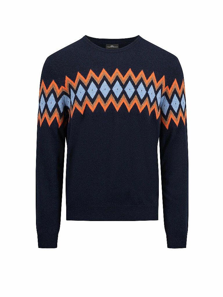 FYNCH HATTON Pullover dunkelblau | XXXL von FYNCH HATTON