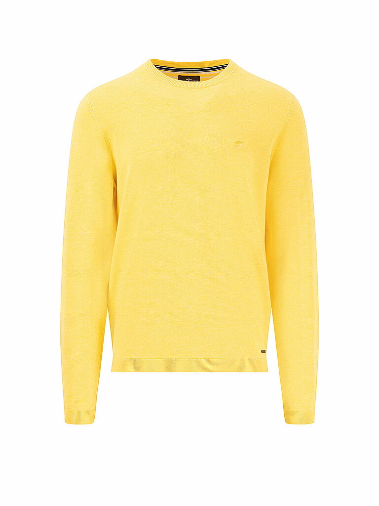 FYNCH HATTON Pullover  gelb | L von FYNCH HATTON