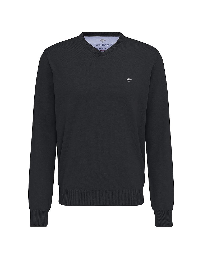 FYNCH HATTON Pullover  grau | 4XL von FYNCH HATTON