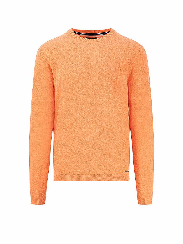 FYNCH HATTON Pullover  orange | 4XL von FYNCH HATTON