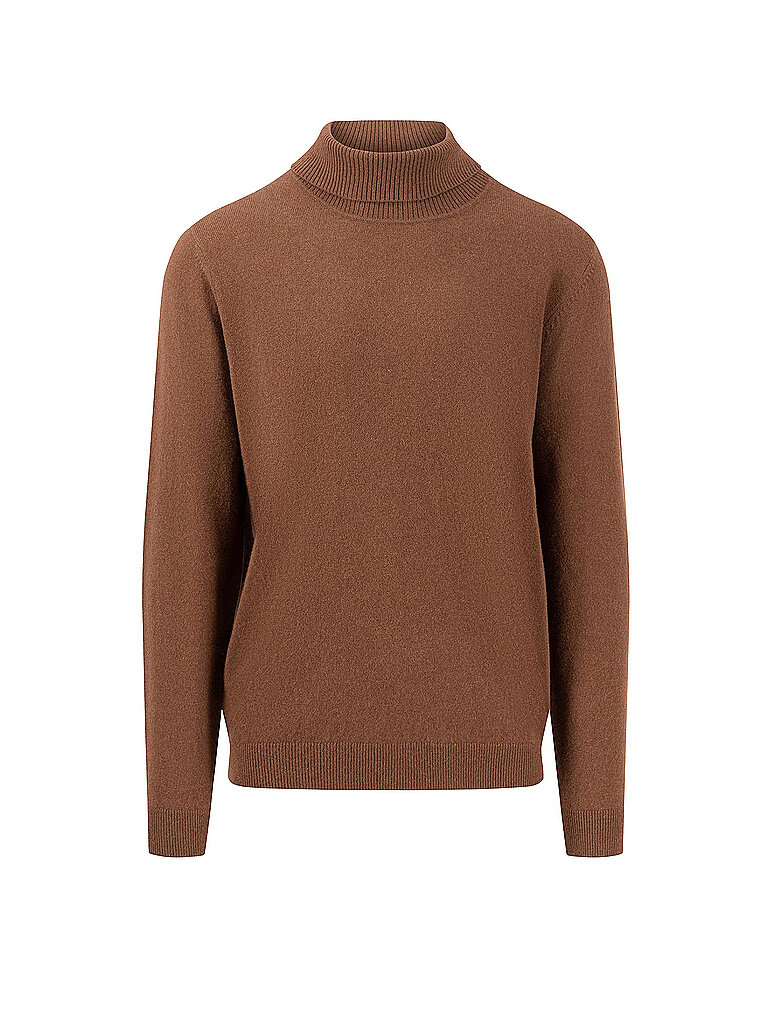 FYNCH HATTON Rollkragenpullover beige | M von FYNCH HATTON