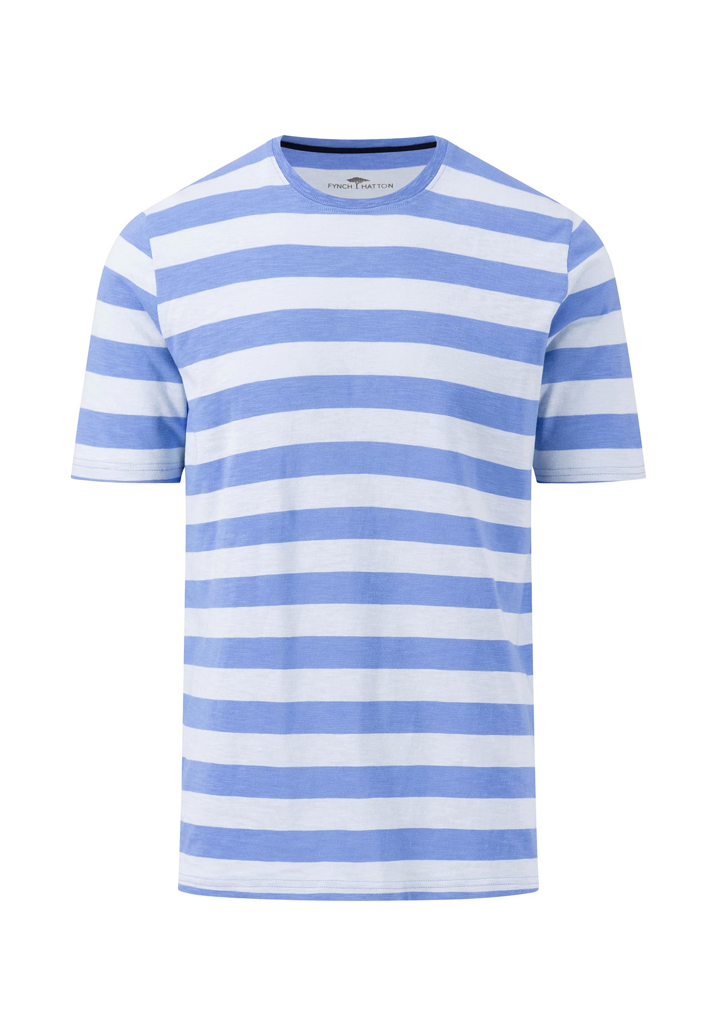 FYNCH-HATTON Rundhalsshirt, in Slub-Yarn-Optik FYNCH-HATTON Rundhalsshirt, in Slub-Yarn-Optik von FYNCH-HATTON