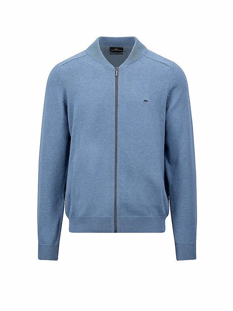 FYNCH HATTON Strickjacke hellblau | L von FYNCH HATTON