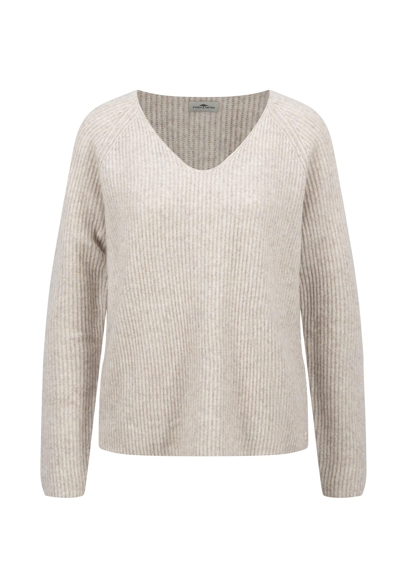 FYNCH-HATTON Strickpullover, mit attraktivem V-Ausschnitt von FYNCH-HATTON