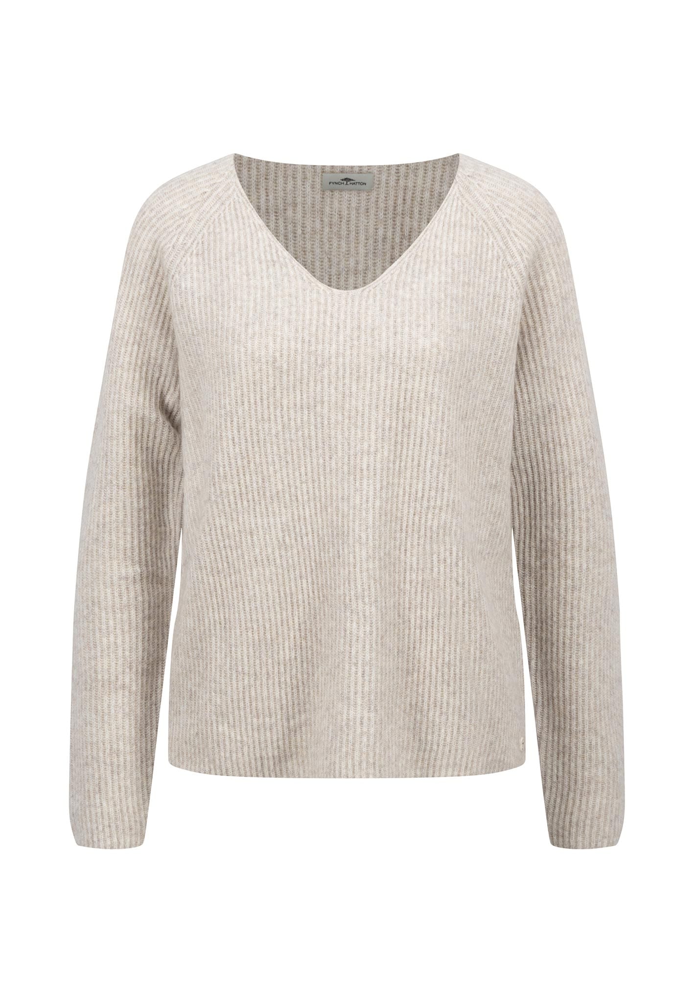 FYNCH-HATTON Strickpullover, mit attraktivem V-Ausschnitt FYNCH-HATTON Strickpullover, mit attraktivem V-Ausschnitt von FYNCH-HATTON