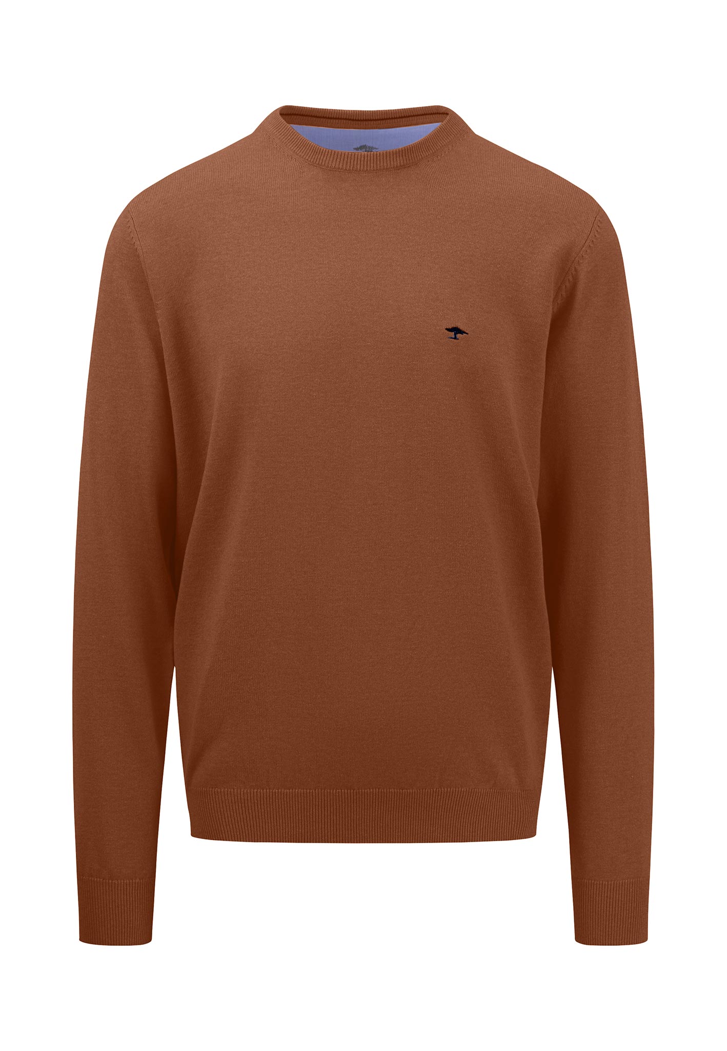 FYNCH-HATTON Strickpullover »FYNCH-HATTON Langarmpullover«, mit Logostickerei von FYNCH-HATTON