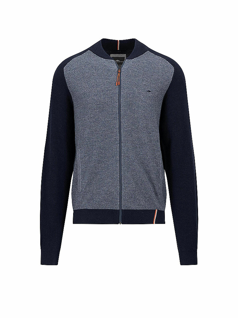 FYNCH HATTON Sweatjacke dunkelblau | 4XL von FYNCH HATTON