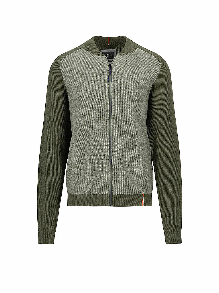 FYNCH HATTON Sweatjacke olive | S FYNCH HATTON Sweatjacke olive | S von FYNCH HATTON