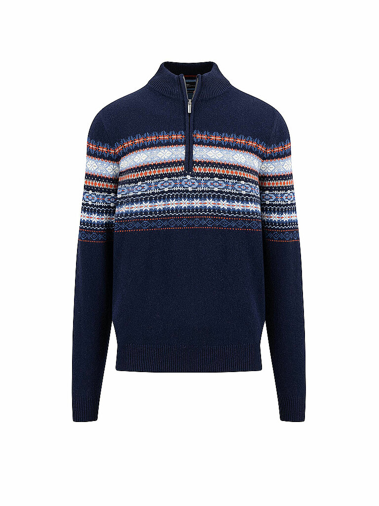 FYNCH HATTON Troyer Pullover dunkelblau | L von FYNCH HATTON