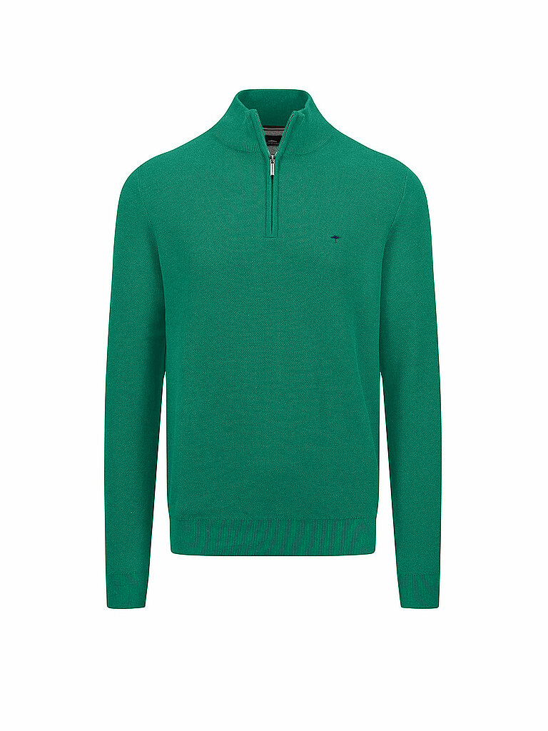 FYNCH HATTON Troyer Pullover grün | 4XL von FYNCH HATTON