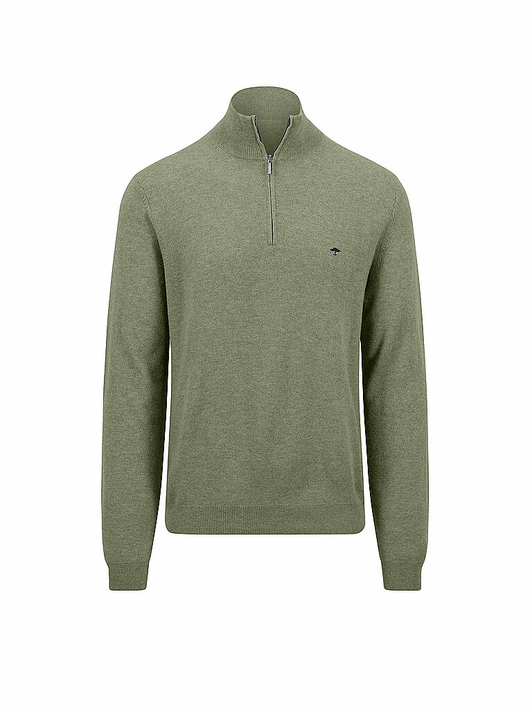 FYNCH HATTON Troyer Pullover mint | 4XL von FYNCH HATTON