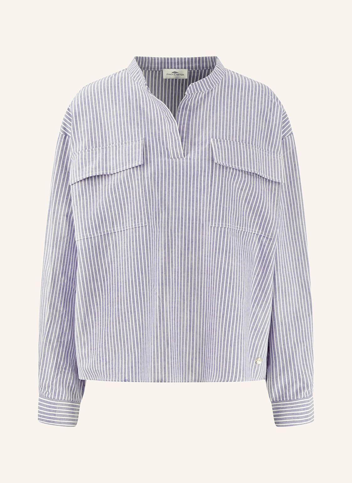 Fynch-Hatton Blusenshirt blau von FYNCH-HATTON