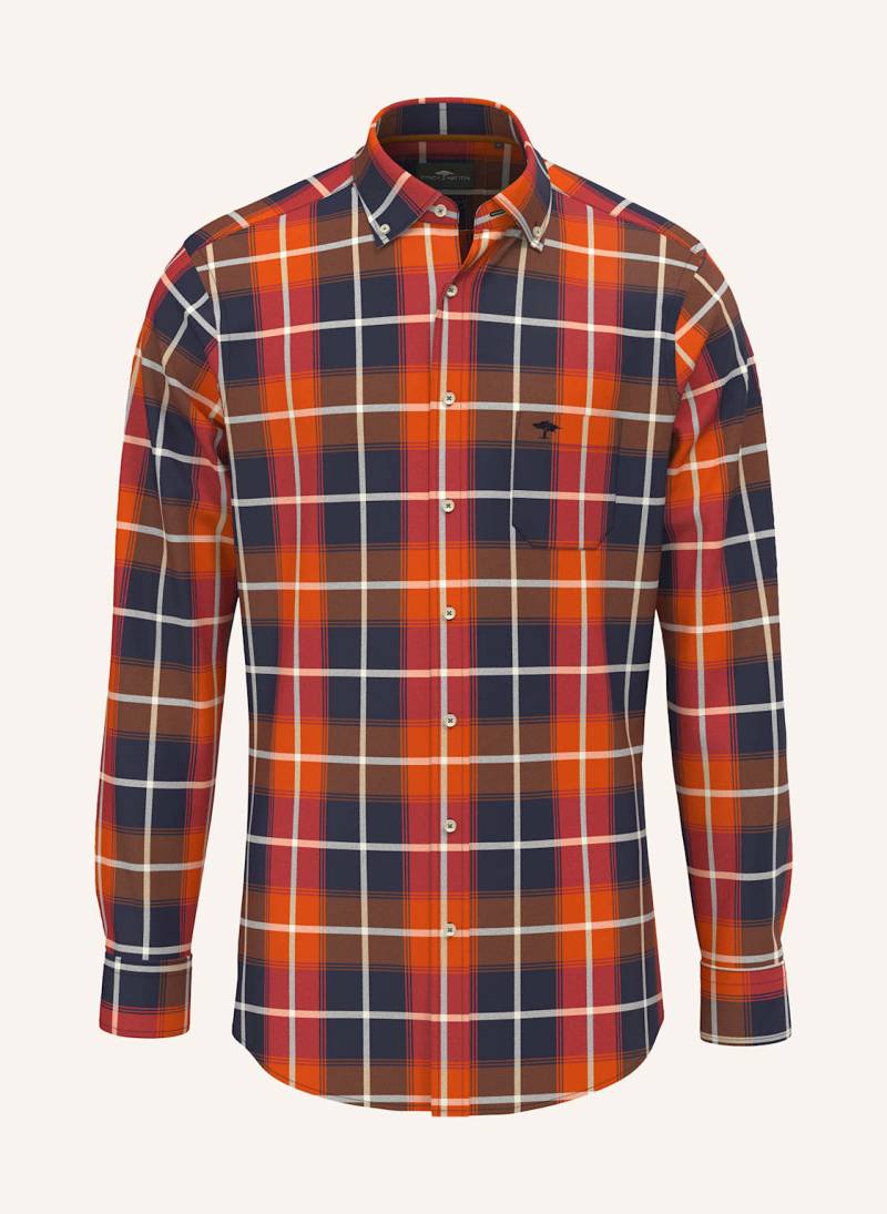 Fynch-Hatton Flanellhemd Comfort Fit rot von FYNCH-HATTON