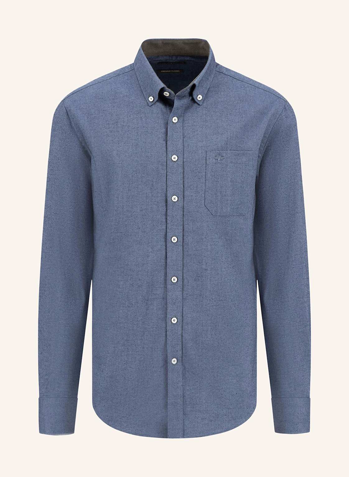 Fynch-Hatton Hemd Regular Fit blau von FYNCH-HATTON