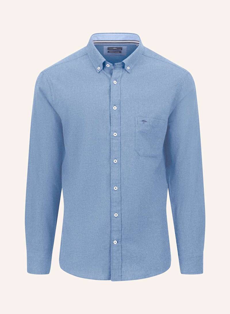 Fynch-Hatton Hemd Regular Fit blau von FYNCH-HATTON