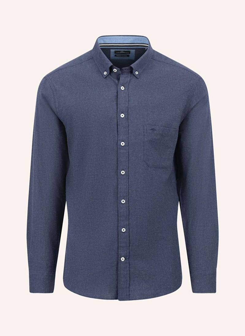 Fynch-Hatton Hemd Regular Fit blau von FYNCH-HATTON