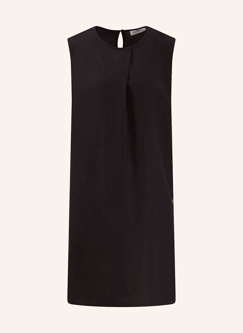 Fynch-Hatton Kleid Mit Leinen schwarz von FYNCH-HATTON