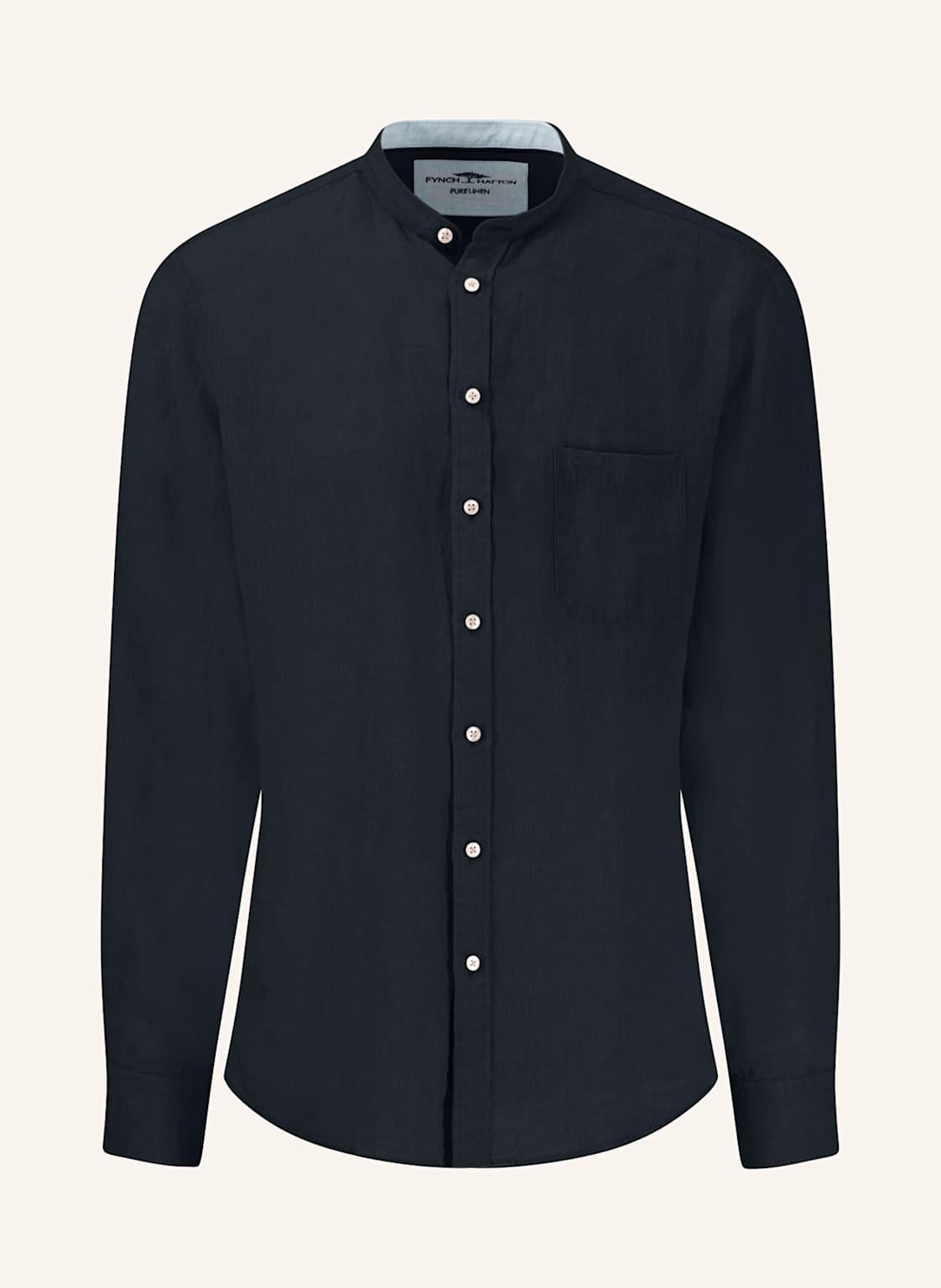 Fynch-Hatton Leinenhemd Regular Fit blau Fynch-Hatton Leinenhemd Regular Fit blau von FYNCH-HATTON