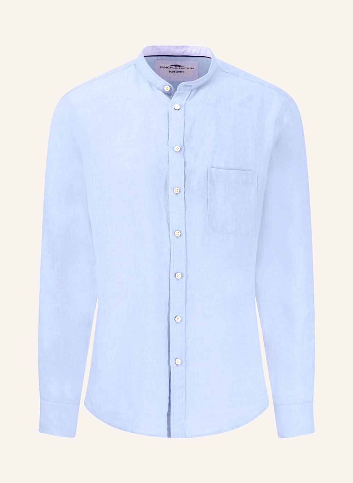 Fynch-Hatton Leinenhemd Regular Fit blau Fynch-Hatton Leinenhemd Regular Fit blau von FYNCH-HATTON