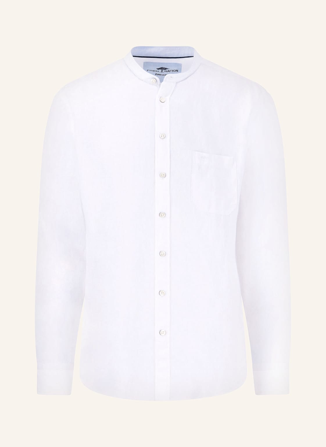 Fynch-Hatton Leinenhemd Regular Fit weiss Fynch-Hatton Leinenhemd Regular Fit weiss von FYNCH-HATTON