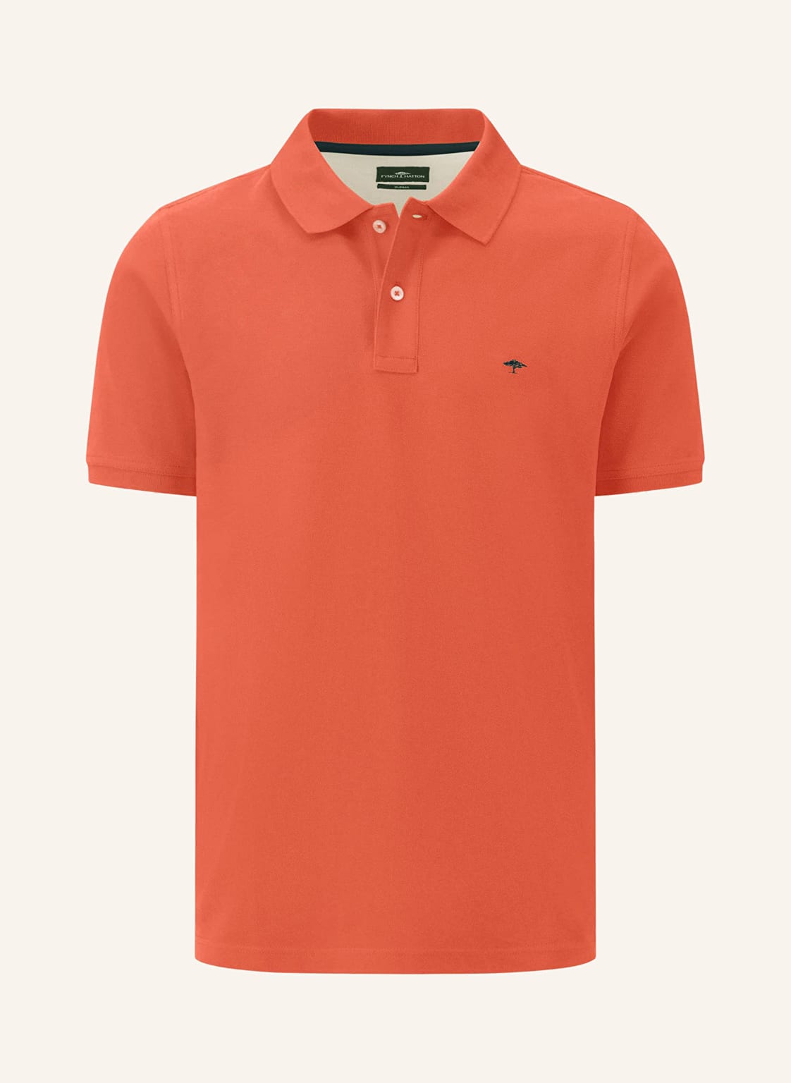 Fynch-Hatton Piqué-Poloshirt rot von FYNCH-HATTON