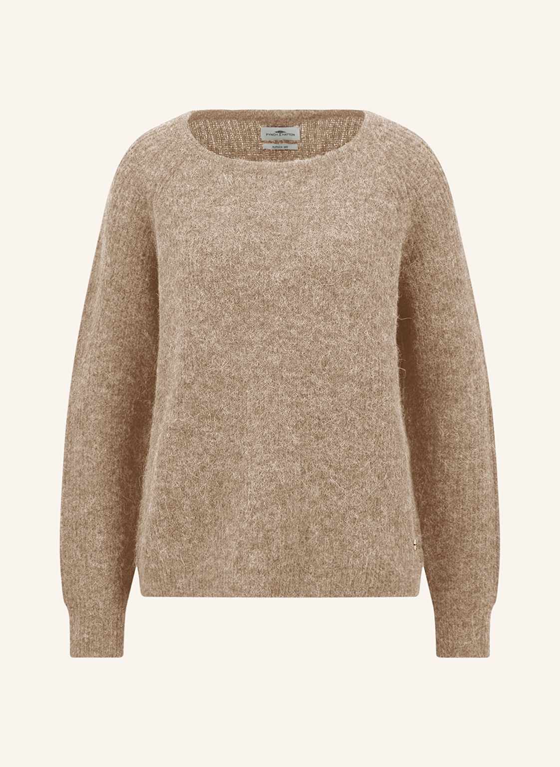 Fynch-Hatton Pullover Mit Alpaka beige von FYNCH-HATTON