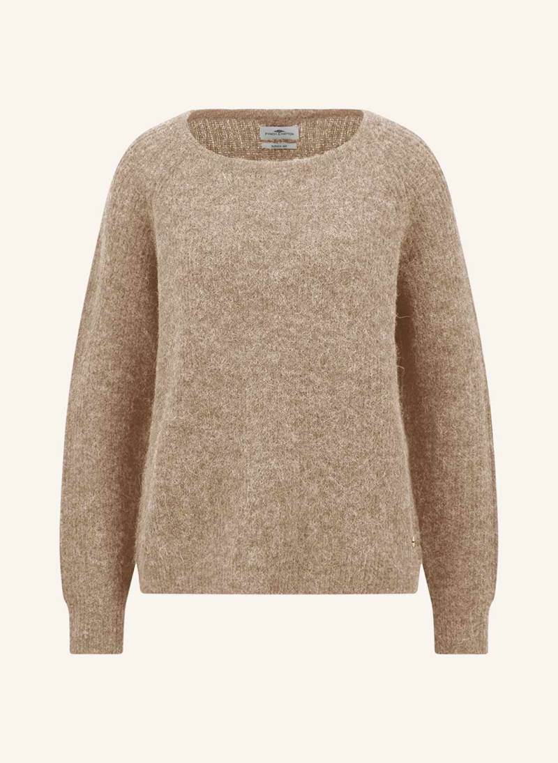 Fynch-Hatton Pullover Mit Alpaka beige von FYNCH-HATTON