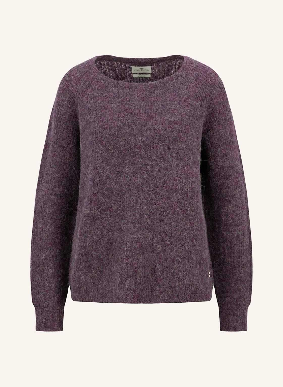 Fynch-Hatton Pullover Mit Alpaka lila von FYNCH-HATTON