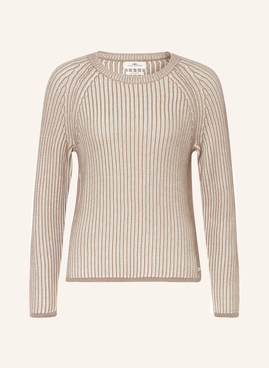 Fynch-Hatton Pullover beige von FYNCH-HATTON