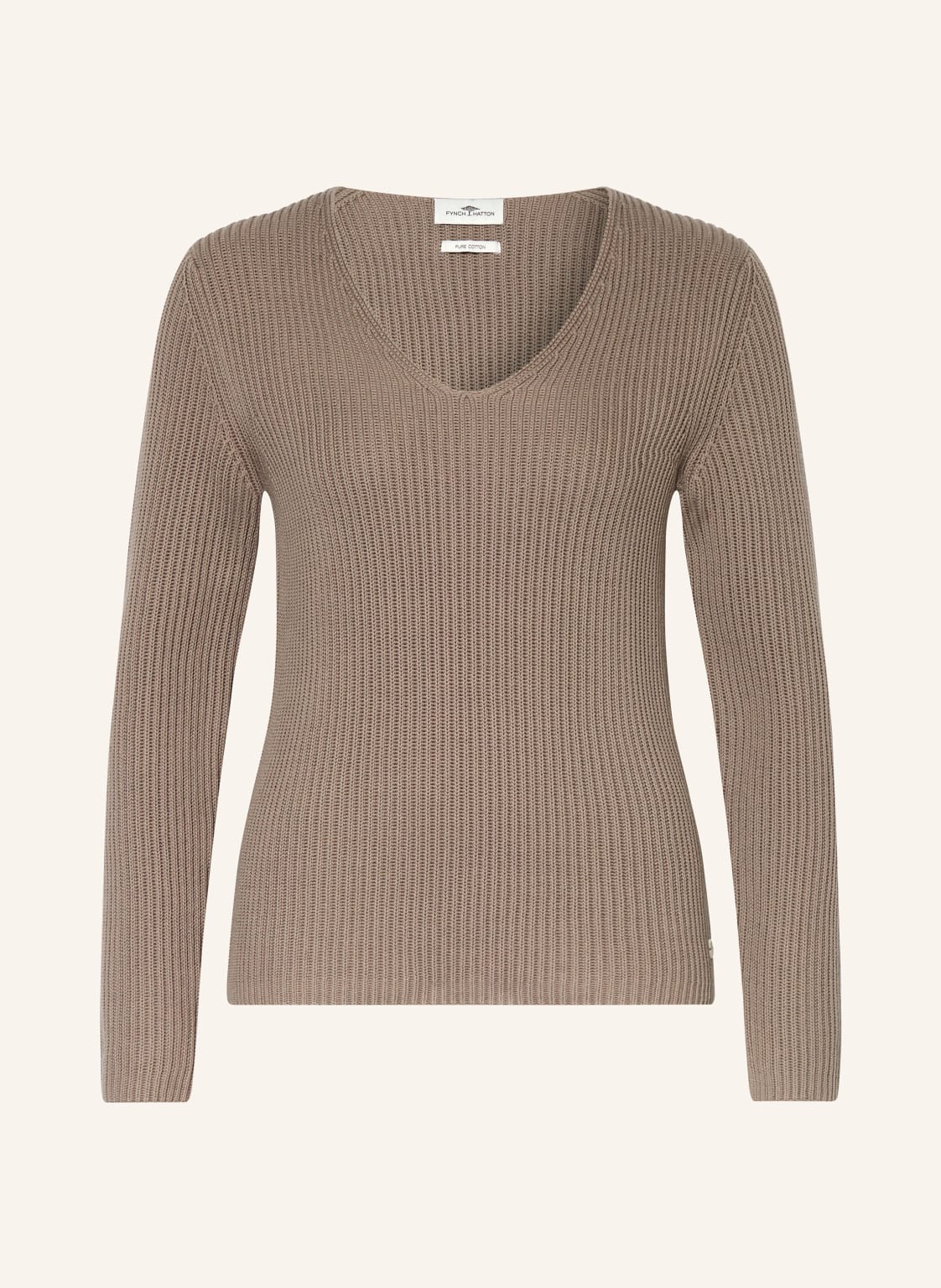 Fynch-Hatton Pullover beige von FYNCH-HATTON