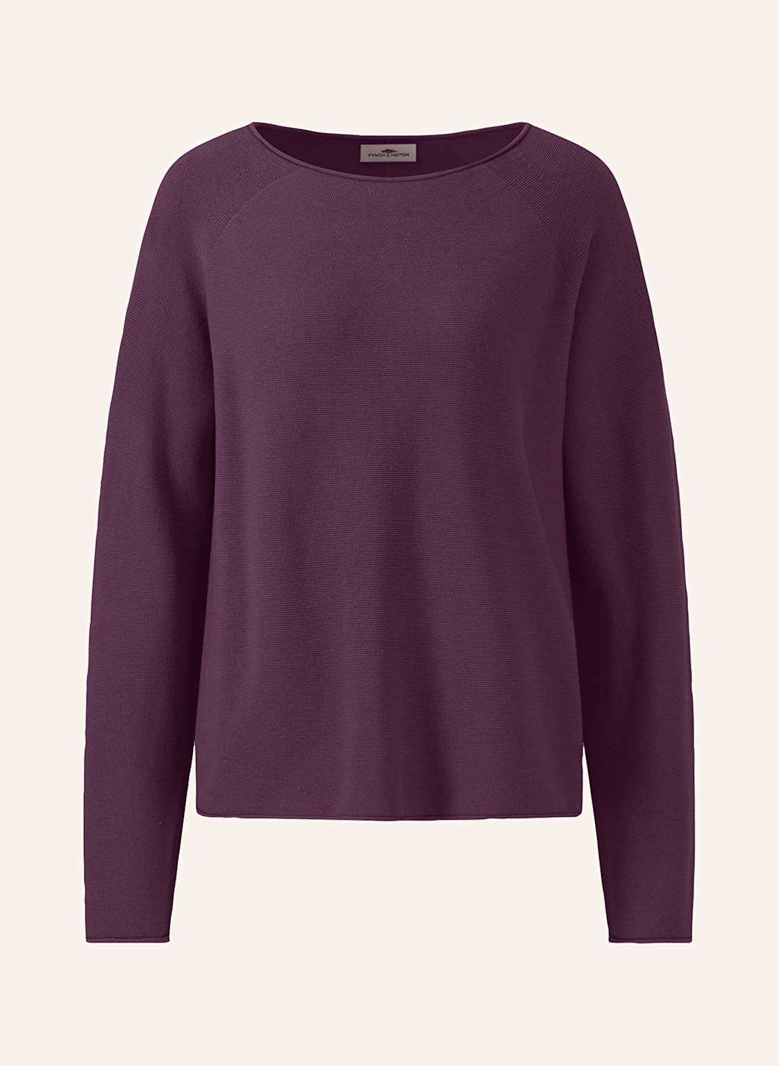 Fynch-Hatton Pullover lila von FYNCH-HATTON