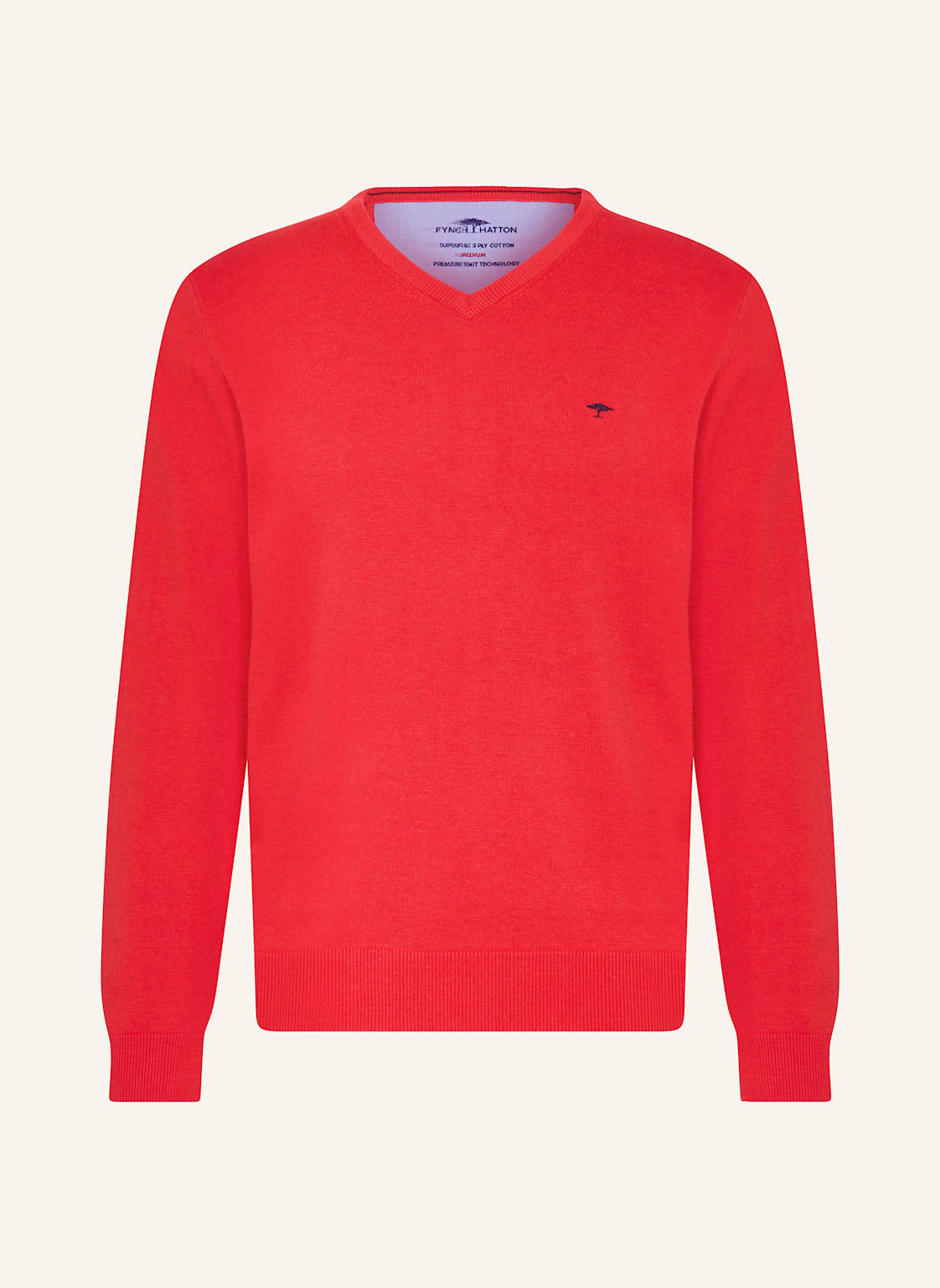 Fynch-Hatton Pullover rot von FYNCH-HATTON