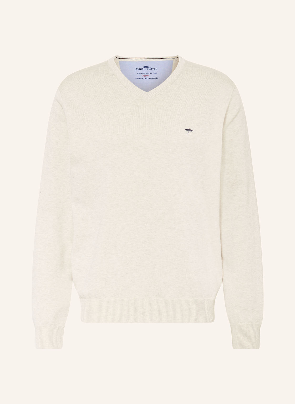 Fynch-Hatton Pullover weiss von FYNCH-HATTON