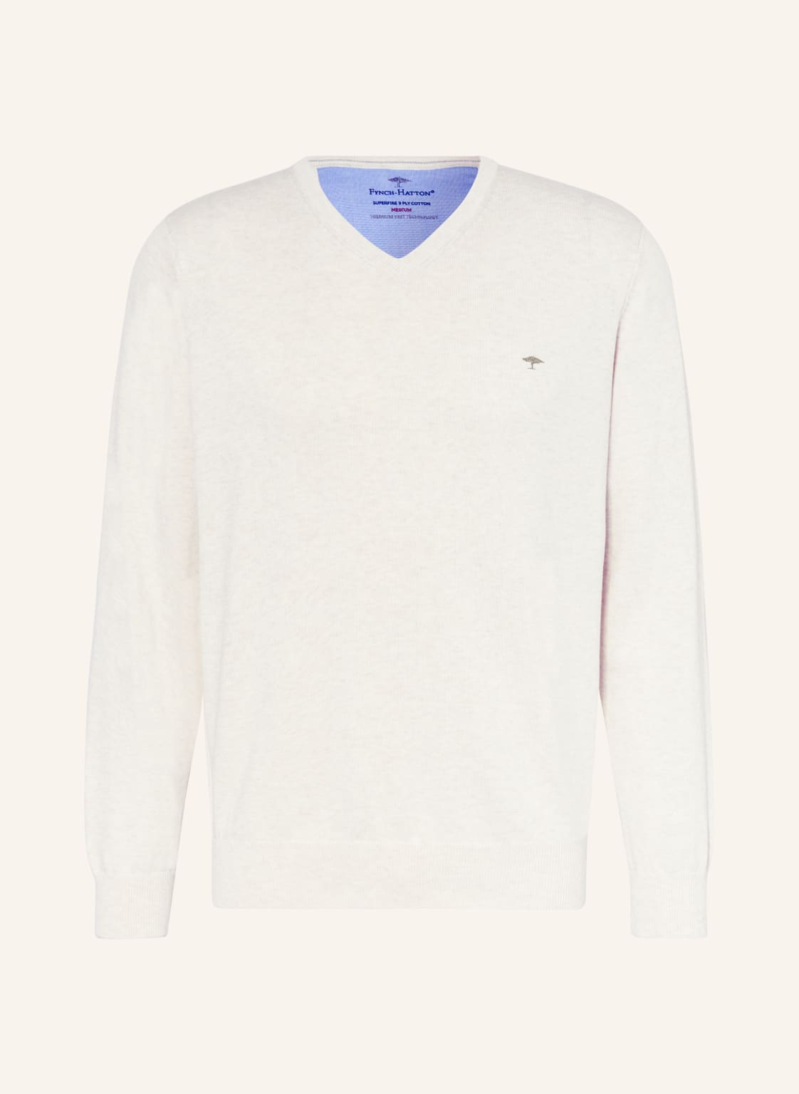 Fynch-Hatton Pullover weiss von FYNCH-HATTON