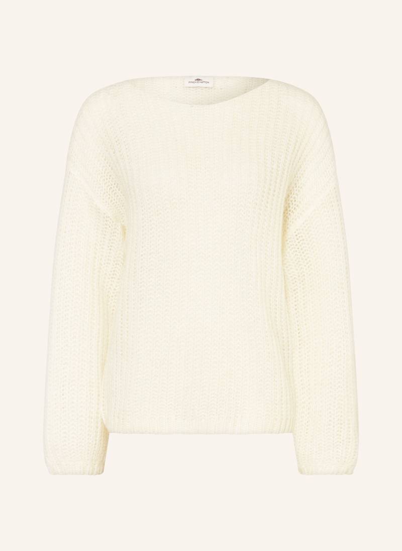 Fynch-Hatton Pullover weiss Fynch-Hatton Pullover weiss von FYNCH-HATTON