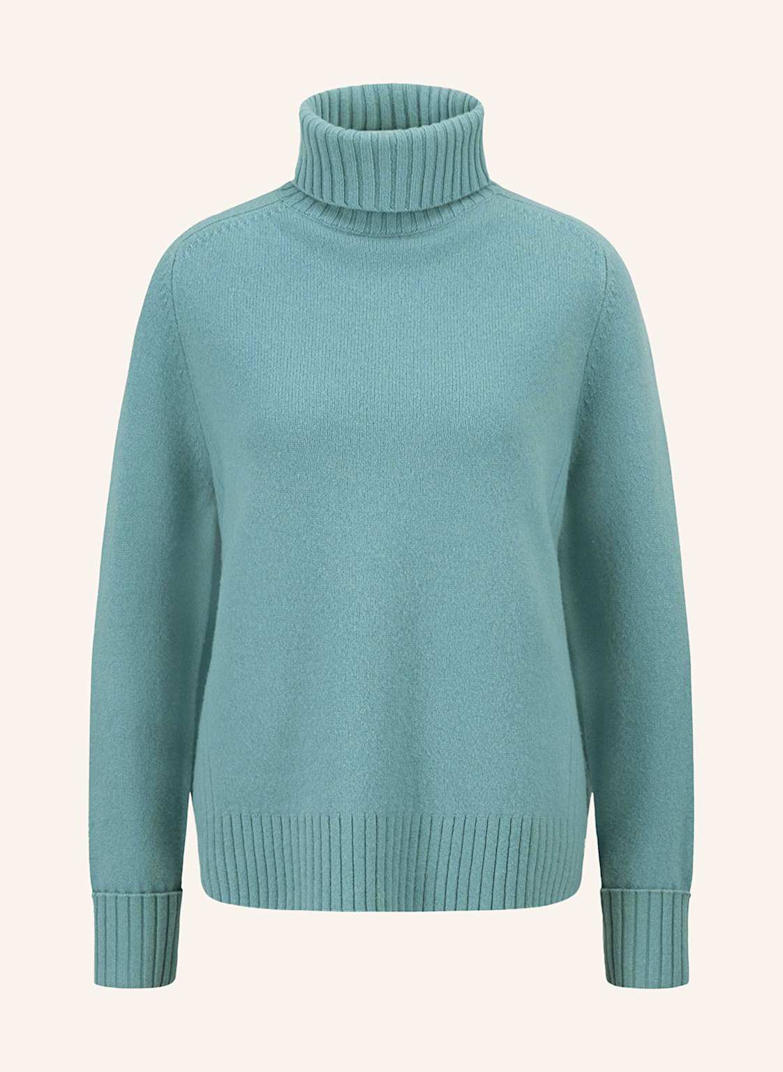 Fynch-Hatton Rollkragenpullover blau von FYNCH-HATTON