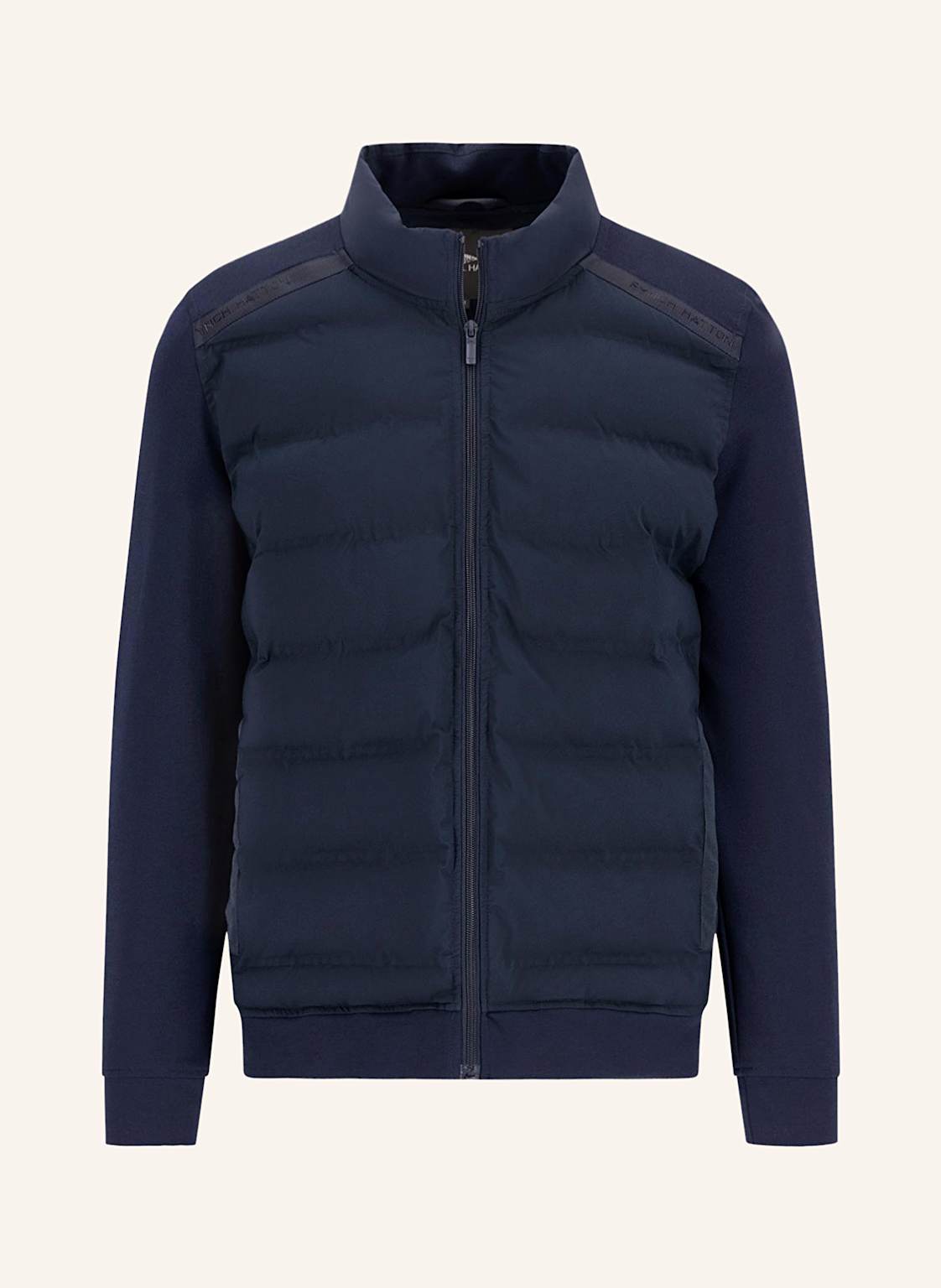 Fynch-Hatton Steppjacke Im Materialmix blau von FYNCH-HATTON