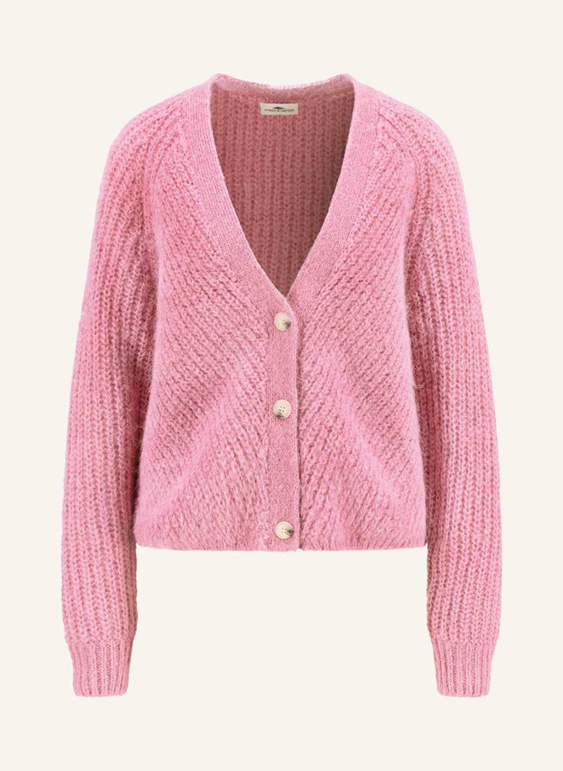 Fynch-Hatton Strickjacke Mit Alpaka rosa von FYNCH-HATTON